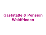 Gaststätte & Pension Waldfrieden Logo