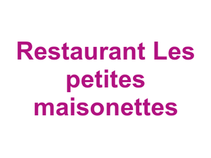Restaurant Les petites maisonettes Logo