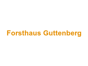 Forsthaus Guttenberg Logo