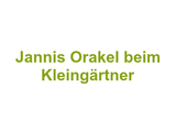 Jannis Orakel beim Kleingärtner Logo