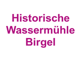 Historische Wassermühle Birgel Logo