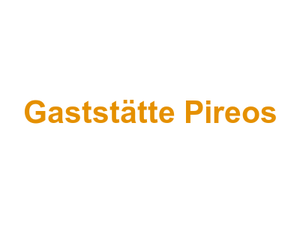 Gaststätte Pireos Logo