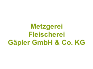 Metzgerei Fleischerei Gäpler GmbH & Co. KG Logo