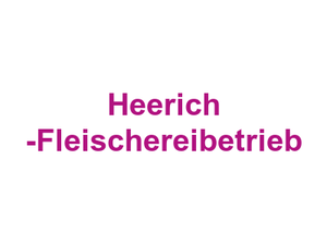Metzgerei Christian Heerich -Fleischereibetrieb Logo