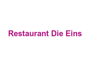 Restaurant Die Eins Logo