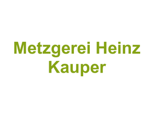 Metzgerei Heinz Kauper Logo