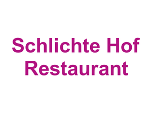 Schlichte Hof Restaurant Logo