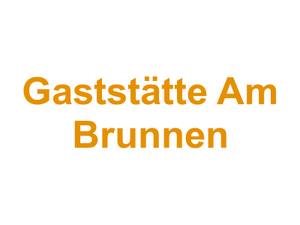 Gaststätte "Am Brunnen" Logo