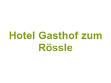 Hotel Gasthof zum Rössle Logo