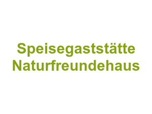 Speisegaststätte Naturfreundehaus Logo