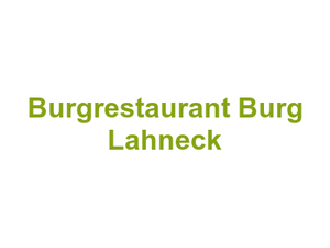 Burgrestaurant Burg Lahneck Logo