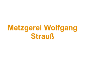 Metzgerei Wolfgang Strauß Logo