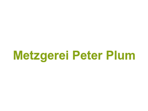 Metzgerei Peter Plum Logo