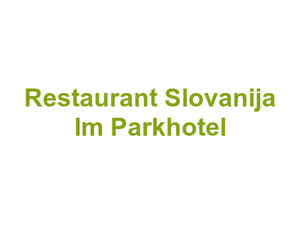 Restaurant Slovanija Im Parkhotel Logo