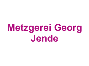 Metzgerei Georg Jende Logo