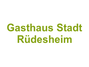 Gasthaus Stadt Rüdesheim Logo