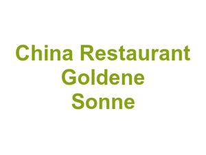 China Restaurant Goldene Sonne Logo
