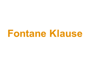 Fontane Klause Logo