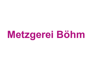 Metzgerei Böhm Logo