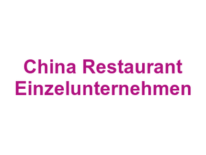 China Restaurant Einzelunternehmen Logo