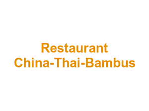 Restaurant China-Thai-Bambus Logo