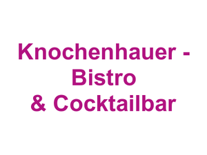Knochenhauer - Bistro & Cocktailbar Logo