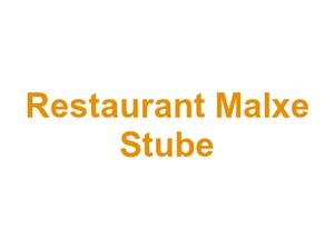 Restaurant Malxe Stube Logo