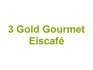 3 Gold Gourmet Eiscafé Logo