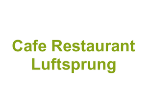 Cafe Restaurant Luftsprung Logo