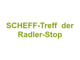SCHEFF-Treff  "der Radler-Stop" Logo
