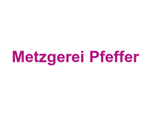 Metzgerei Pfeffer Logo