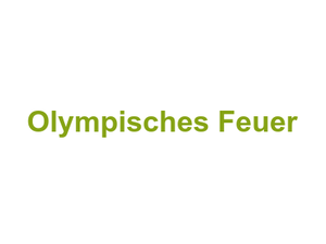 Olympisches Feuer Logo