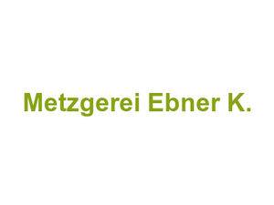 Metzgerei Ebner K. Logo