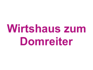 Wirtshaus zum Domreiter Logo