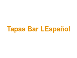 Tapas Bar L'Español Logo