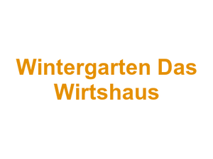 Wintergarten Das Wirtshaus Logo