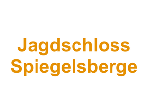 Jagdschloss Spiegelsberge Logo