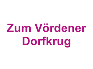Zum Vördener Dorfkrug Logo