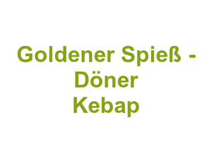 Goldener Spieß - Döner Kebap Logo