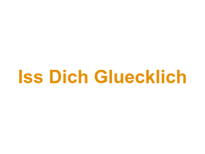 Iss Dich Gluecklich Logo