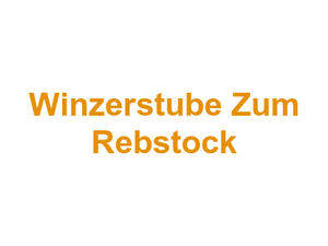Winzerstube "Zum Rebstock" Logo