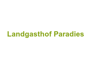 Landgasthof Paradies Logo