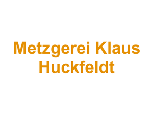 Metzgerei Klaus Huckfeldt Logo