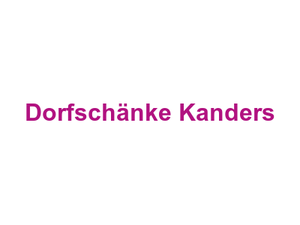Dorfschänke Kanders Logo