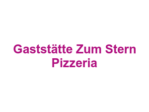 Gaststätte Zum Stern Pizzeria Logo
