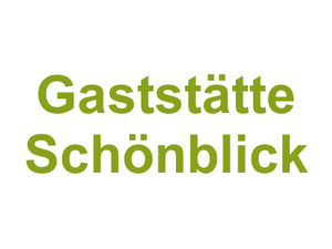 Gaststätte Schönblick Logo
