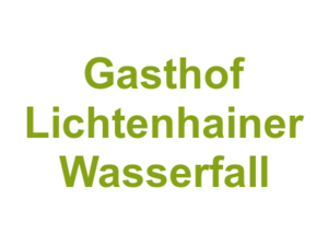 Gasthof Lichtenhainer Wasserfall Logo