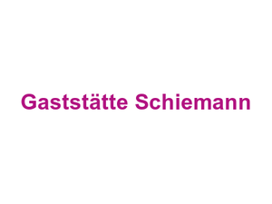 Gaststätte Schiemann Logo