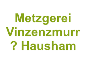 Metzgerei Vinzenzmurr  – Hausham Logo