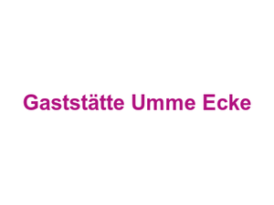 Gaststätte Umme Ecke Logo